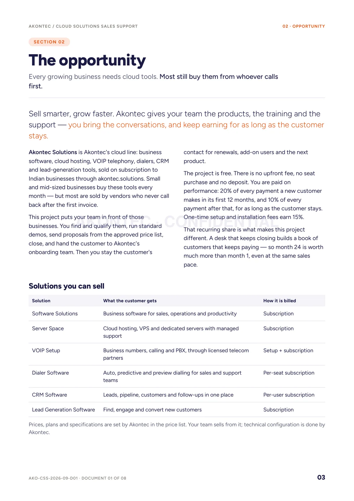 Project Profile & Proposal — page 3